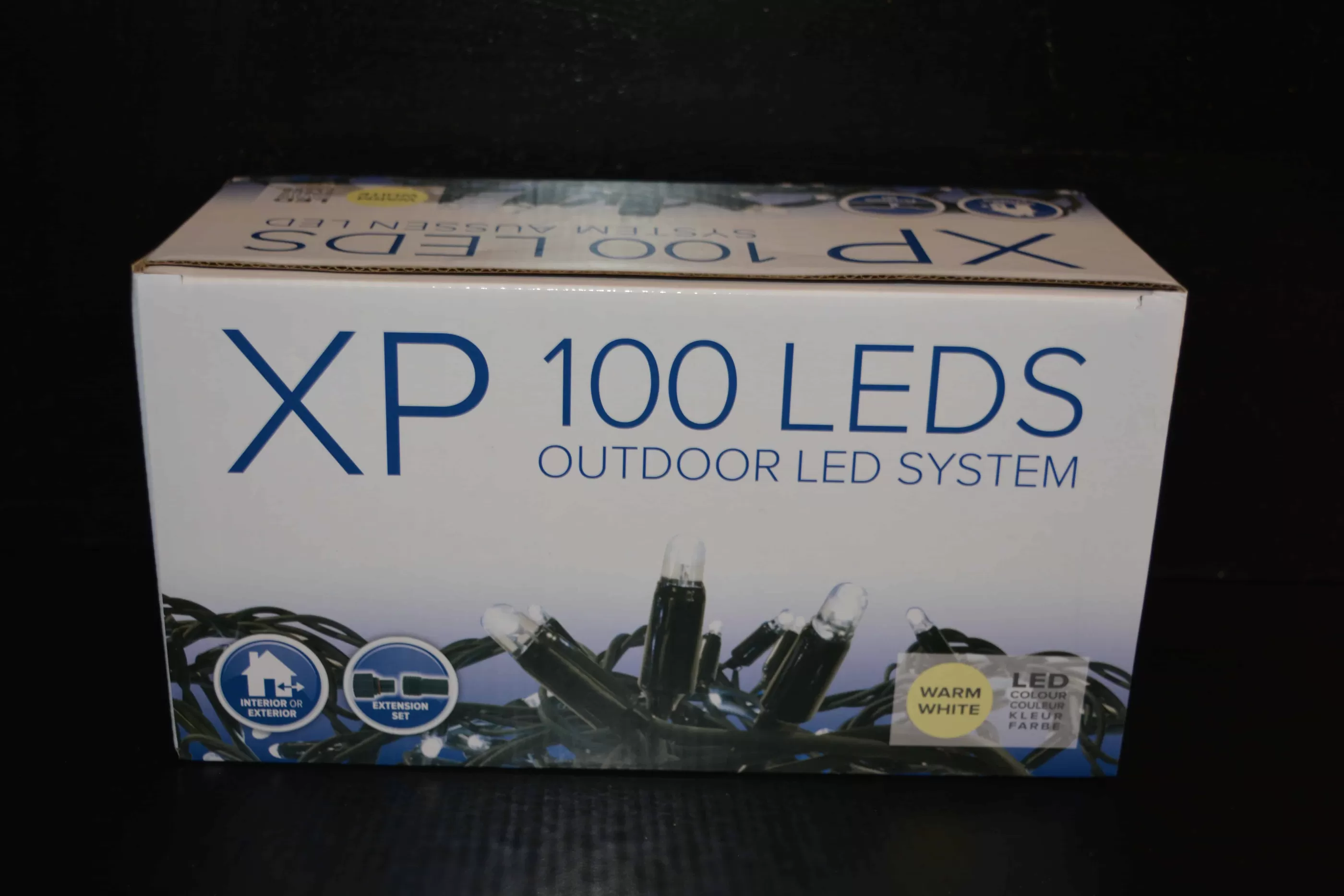 100 Led Xp Heavy Duty Connectable Outdoor Christmas Lights Warm White Fdl (10M)*Christmas Land Sale