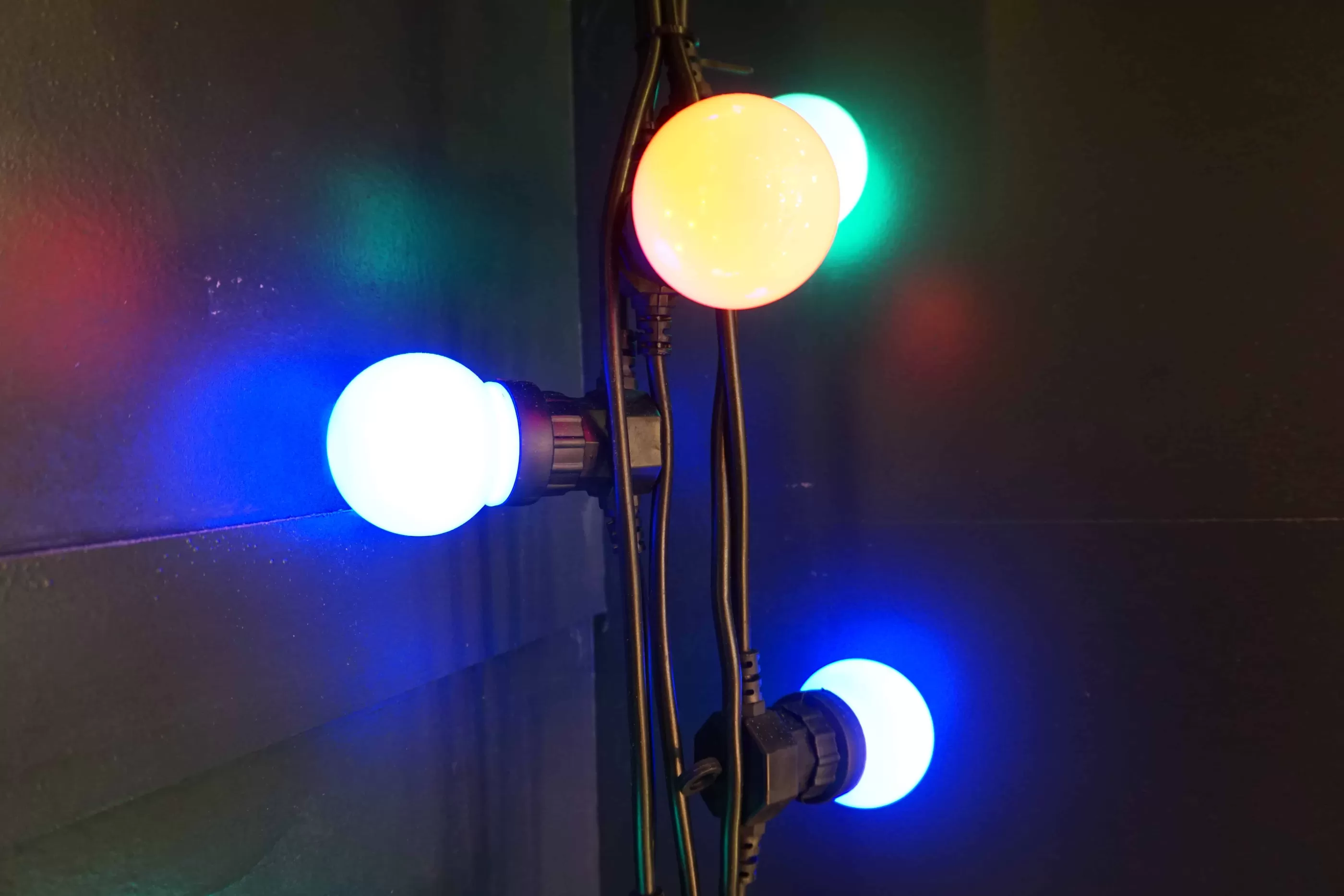 10 Led Heavy Duty Festoon Christmas Lights Multicoloured Fdl (5M)*Christmas Land Shop
