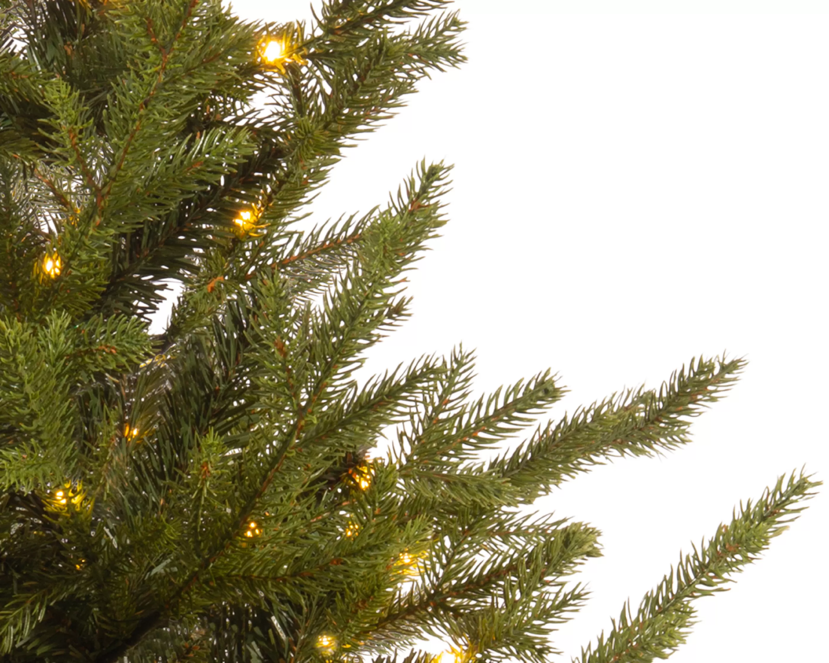 4Ft Potted Luxury Norway Spruce Pre-Lit Mini Artificial Christmas Tree*Christmas Land Outlet