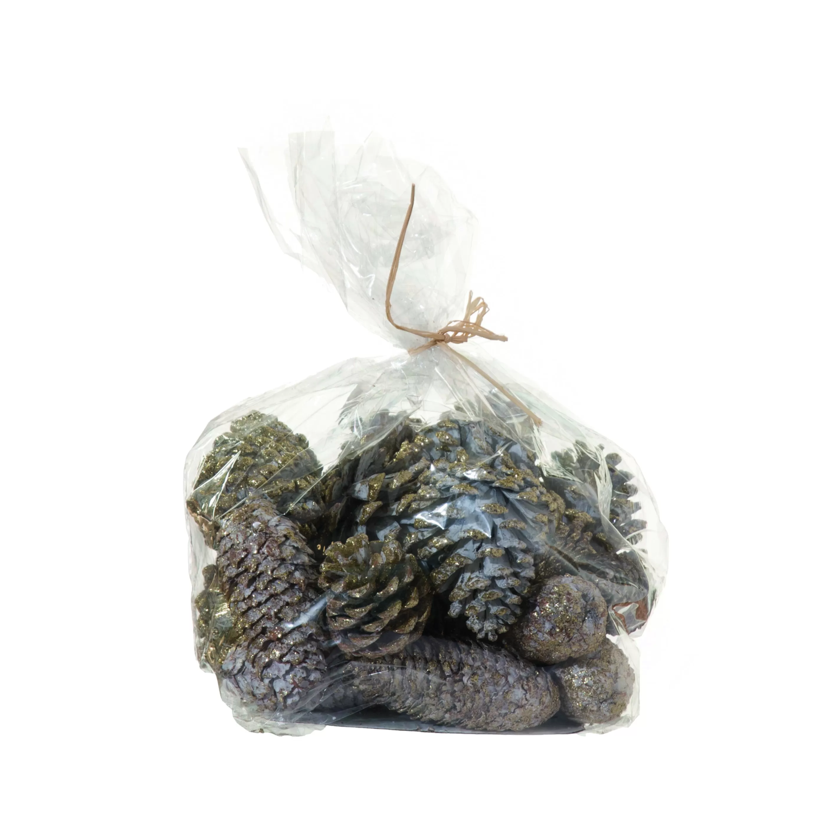 500G Bag Of 16Cm Mixed Pinecones – Available In 3 Colours*Christmas Land Cheap