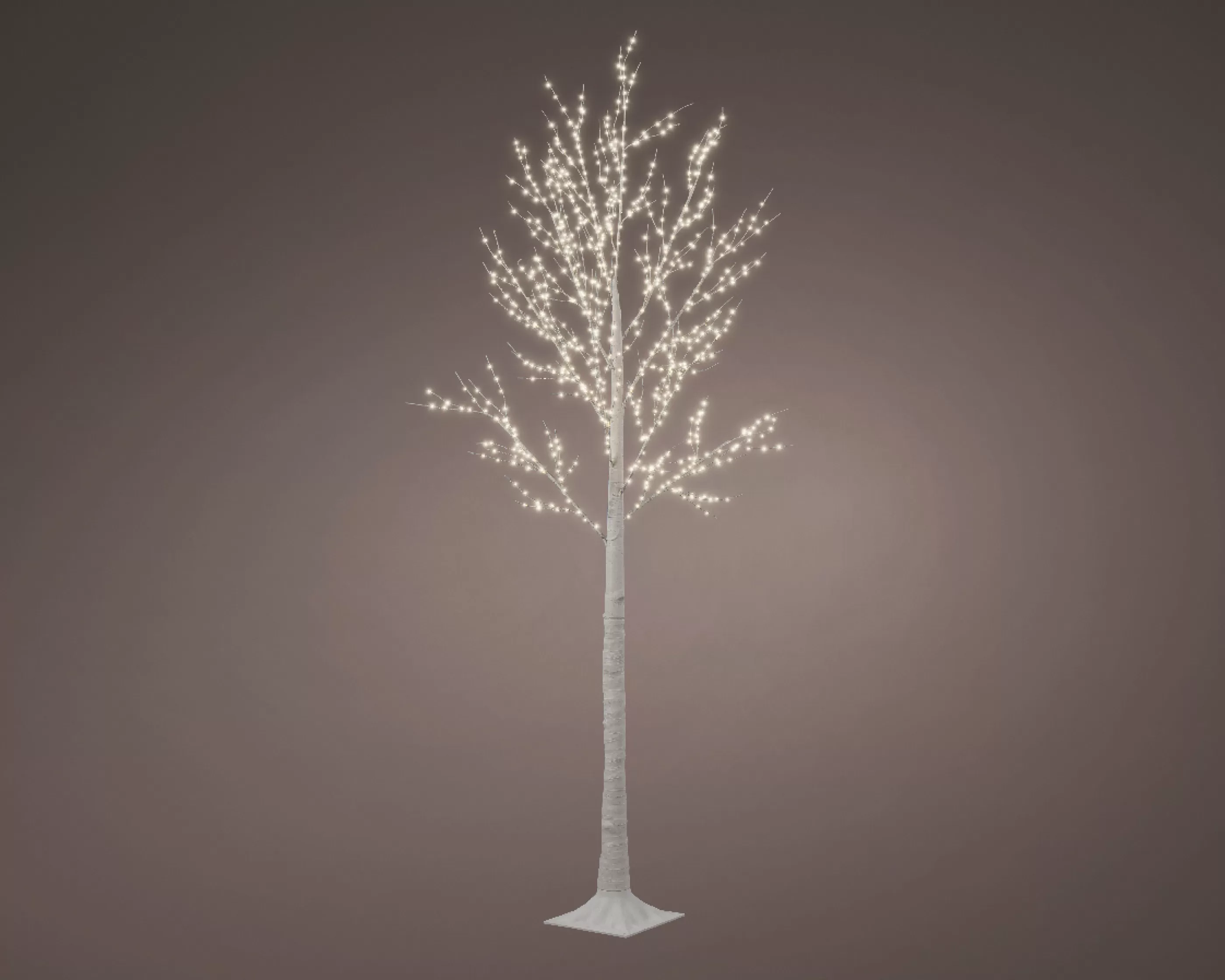 7Ft Warm White Micro Led Birch Tree For Outdoors*Christmas Land Fashion