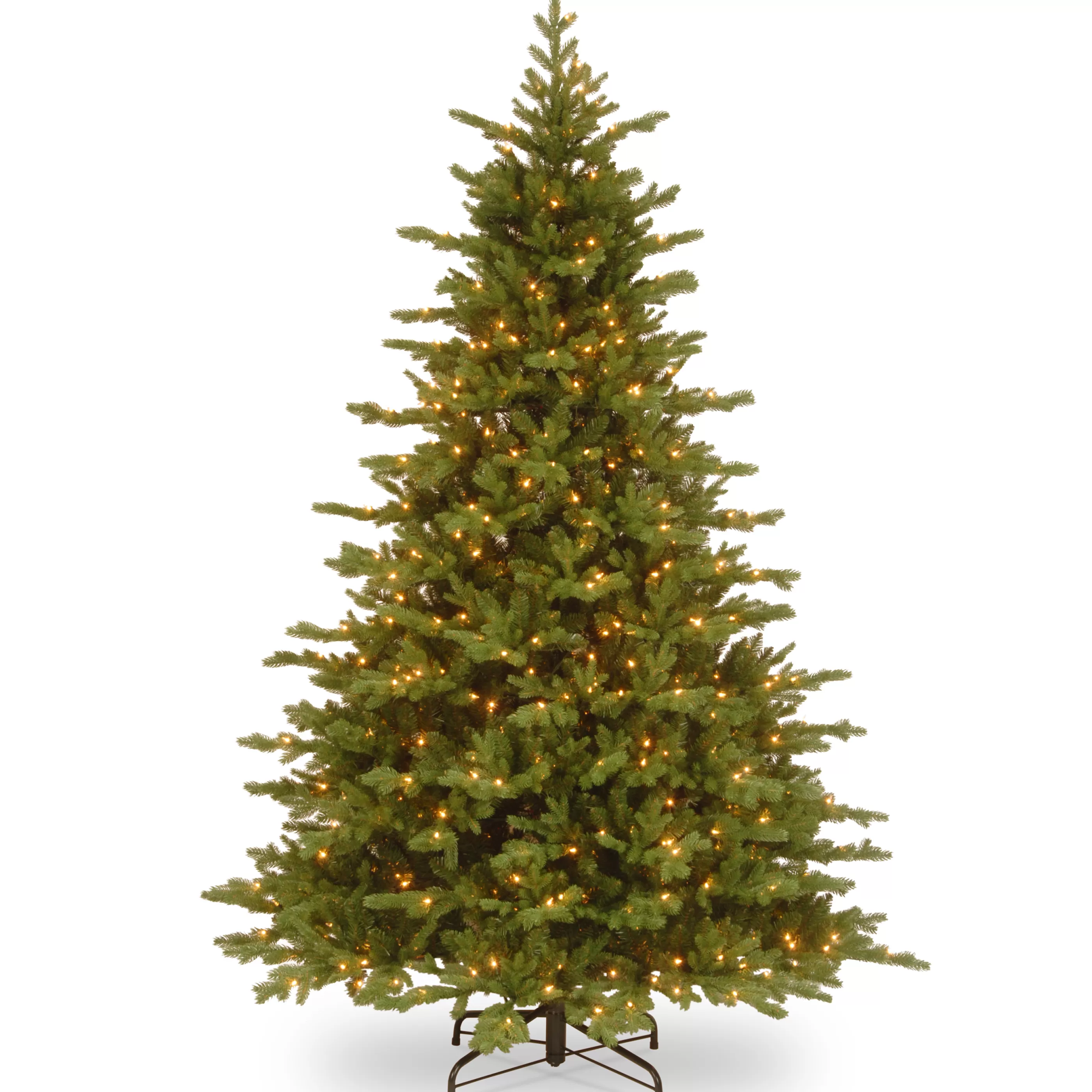 9Ft Feel Real Frosted Dorchester Pine Pre-Lit Artificial Christmas Tree*Christmas Land Outlet