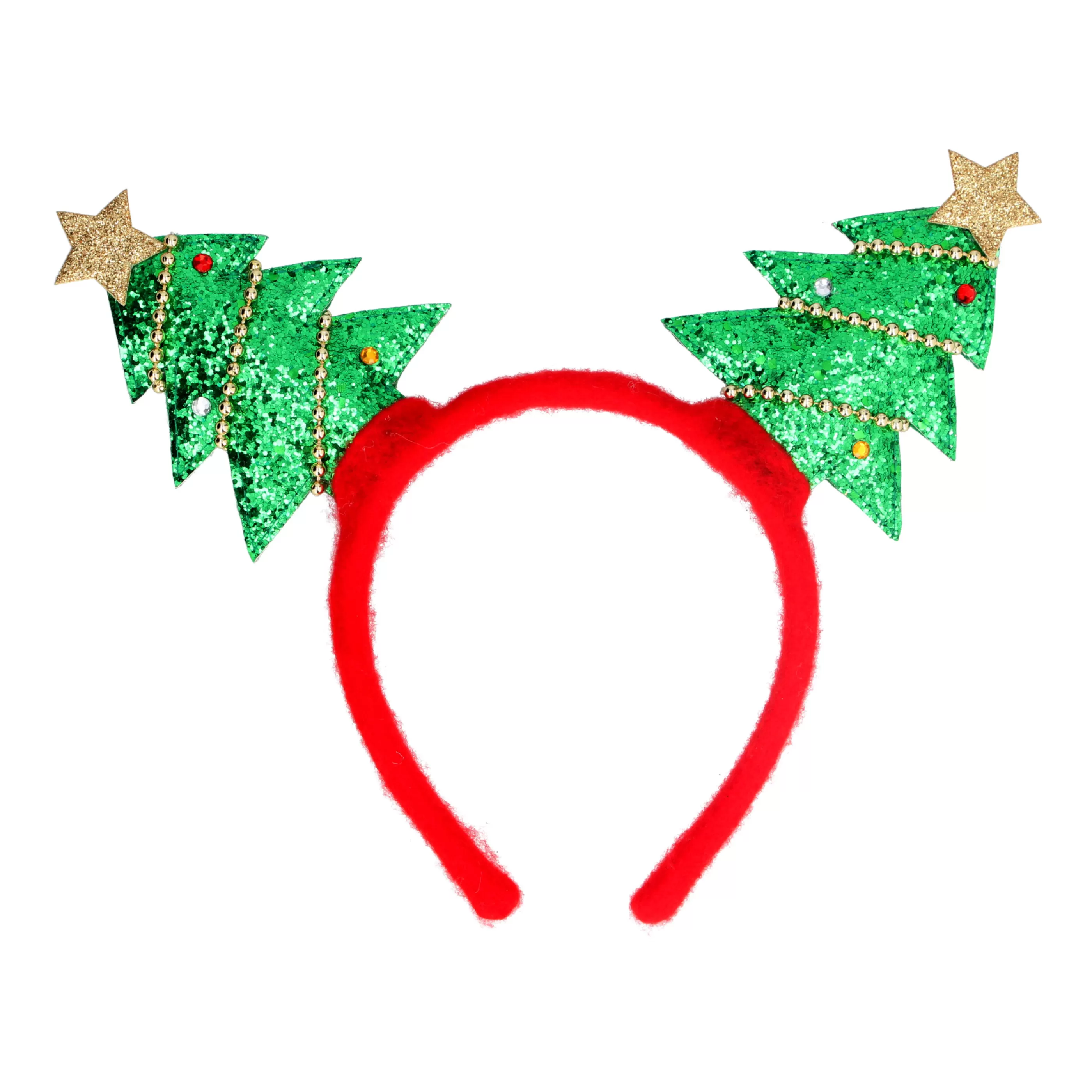 Fabric Christmas Trees Hairband*Christmas Land Fashion